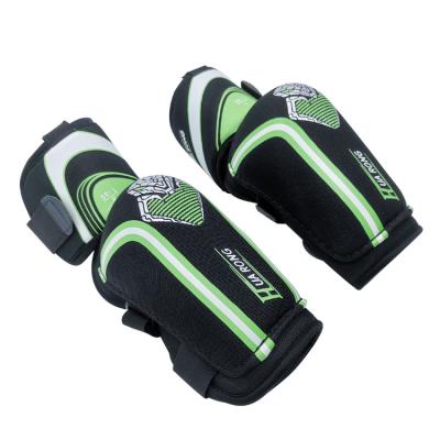 China New Arrival Lightweight Lacrosse Printed Pattern Black Lightweight Guard Ice Hockey Elbow Pad Protector for sale