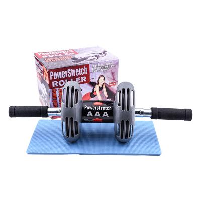 China Universal Wholesale Multifuntion Fitness Roller Double Wheel Sporting Goods Ab Ab Wheel Abdominal Wheel for sale