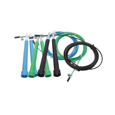 China Wholesale Durable Gym Jump Rope Adjustable Jump Rope Skipping PVC Steel Wire Speed ​​Plastic Jump Ropes for sale