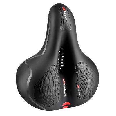 China Comfortable Soft Gel Bike Seat Cover Water&Dust Resistant Cover Black Extra Soft Gel Bicycle Seat Bike Saddle Cushion for sale