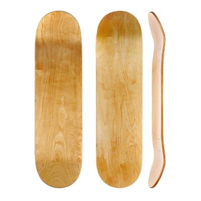 China Outdoor Activities Canadian Maple Skateboard Deck Wooden 7 Layers Skateboard Deck For Extreme Sports And Outdoors for sale