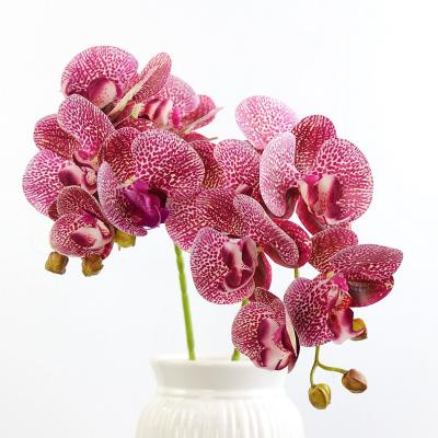 China Home.Party.Restaurant.Bar.Hotel.Wedding Customizable All Colors 7-15 Main Touch Real Latex Butterfly Orchid Artificial Phalaenopsis for sale