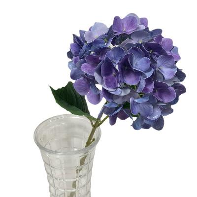 China Home.Party.Restaurant.Bar.Hotel.Wedding Amazon Success Silk Purple Hydrangea Artificial Flowers Bulk For Wedding Decorations Artificial Hydrangea for sale