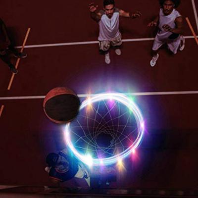 China Waterproof Night Shooting LED Light Guide Hoop Lights 45 LED Basketball Hoop Lights for Night Shots for sale