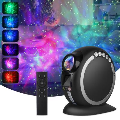 China Modern Smart Starry Projector Light Bluetooth USB Nebula Galaxy LED Night Lamp Rotating Remote Control Bedroom Decor for sale