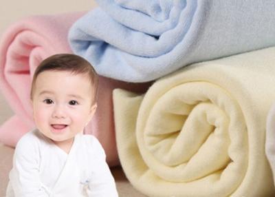 China The factory direct sale 40s100% cotton double-sided knitted fabric baby's drool towel fabric for sale