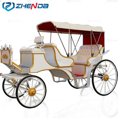 China Q235B High Quality and Low Price Steel Structure Sightseeing Sightseeing Car (Customization Accepted) Park, Electric Sightseeinghorse Carriage, Wedding Horse Carriage for sale