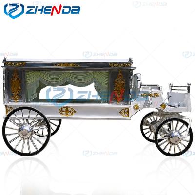 China Q235B (customization allowed) steel structure frame factory direct sales new white horse mourning horse yew decoration simple atmosphere gold wind for sale