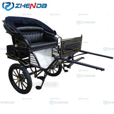 China New Pony Horse Carriage Exported Luxury Multifunctional Wheels Style 4 To European for sale