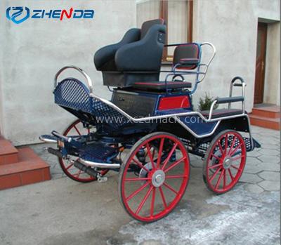 China Pony Driven Small Buggy Carriage High Quality Multifunctional Luxury For Sale Pony Marathon Cart Horse Cart for sale