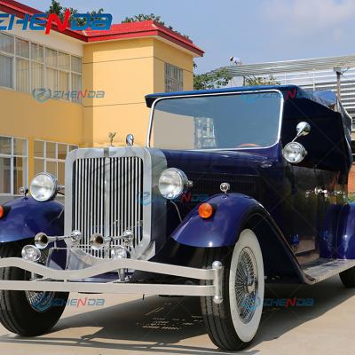 China Luxury multi-functional hot sale purple retro classic car/classic luxury classic car needed for sightseeing in scenic spots/classic cars for sale