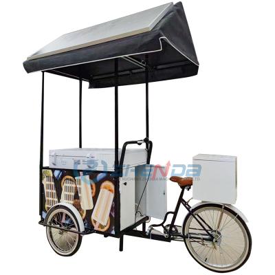 China Fashionable For Sale Outdoor Mini High Quality Fast Food Food Truck / New Design Bicycle Style Food Cart for sale