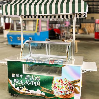 China Fashionable popular fashionable night market BBQ ice cream food truck/food truck new design for sale