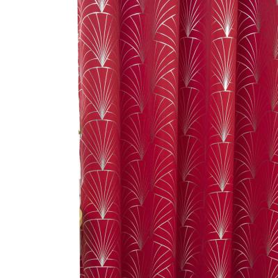 China New Design High Quality Insulated Printing Blackout Curtains For Living Room Window for sale