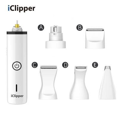 China Household iClipper-N5 USB Rechargeable Electric Nail Clipper Cat Nails Grind Dog Pet for sale