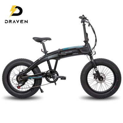 China New Fashionable Aluminum Alloy Aluminum Alloy 20 Inch Electric Bike 500w Electric Folding Bicycle Ebike for sale