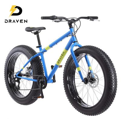 China Manufacturer Supply Fat Tire 26 Inch Mountain Bike Alloy Mountain Bike Aluminum Steel Snow Bike for sale