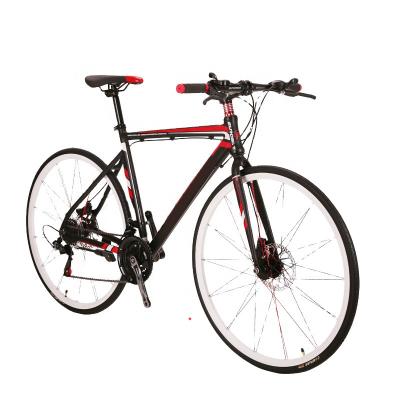 China New Model Outdoor Sports Aluminum Alloy Men 21 Speed ​​700c Racing Cycle Road Bike for sale