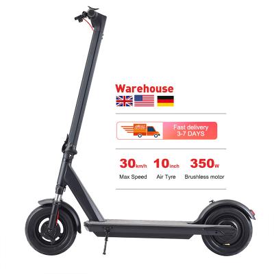 China EU IP54 Drop Shipping 10 Inch 350w Portable Adult 2 Wheel High Quality E Scooter Escooter for sale