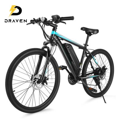 China 350w electric bicycle mountain bike aluminum alloy lithium battery light electric mountain cycle electric bicycle for sale