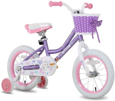 China Adjustable Seat Angel Girls Bike 12 14 16 18 Inch Kids Bike With Training Wheels For 2-9 Years for sale