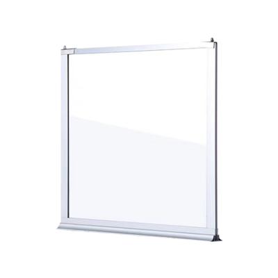 China Direct Selling Modern Stationary Type Fire Proof Smoke Proof Ceiling Glass Screen for sale