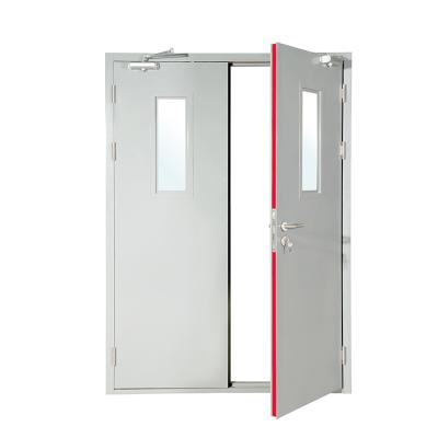 China Best Fire Proof Standard Fire Door Normally Open Self Closing Fire Door for sale