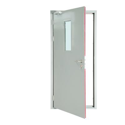 China Fire proof the Queen of the quality fire door self closing steel fire resistance door for sale