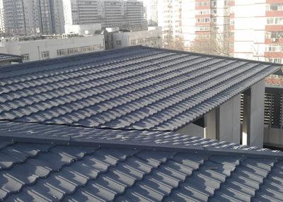 China Enviroment Friendly Stone Coated Roofing Sheet In Red Black Coffee Brown Green for sale