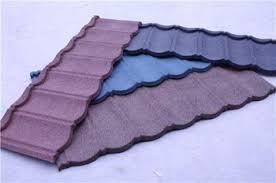 China metal roof replacement/construction building stone chips coated metal roof tiles/roof sheet/ roof panels à venda