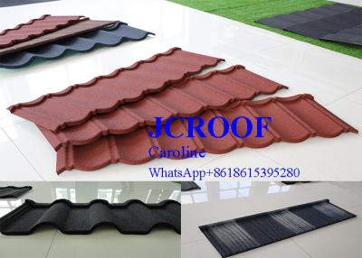 China Durable  cooffe stone Corrugated Metal Roofing Sheets newzealand stone tile for sale