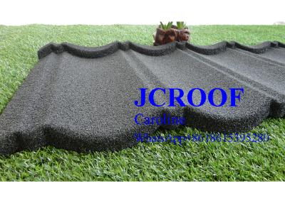 China Antique Bond Type Stone Coated Roofing Tiles With 8 Accessories for sale