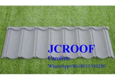 China Stone Coated Metal Shingles Unti-fade Colourful sand classical type with ISO9001 certification for sale