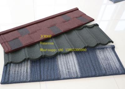 China ISO9001 Zinc Corrugated Roofing Sheet Green Color  Bond Tile , zincalume roof sheeting for sale