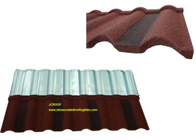 China Roman Tile Coloured Corrugated Roofing Sheets For Building Material for sale