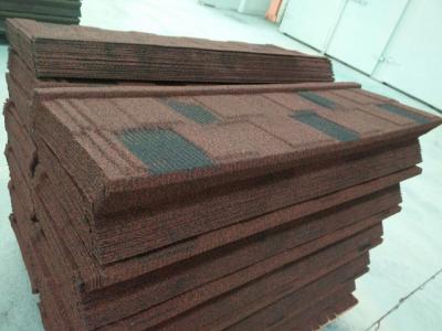 China Stone Coated Metal Roof Tile / Aluminium Zinc Roofing Shingle / Colorful Sand Coated Steel Roof for sale