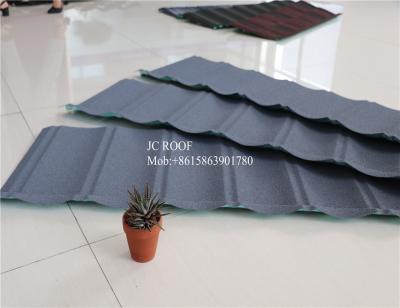 China Original Stone Coated Roofing Tiles , Steel Stone Coated Metal Roof Tile for sale