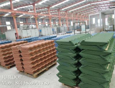 China Colorful Stone Coated Steel Roofing Tile Zinc Corrugated RoofingSheet/ Al-Zn Alloy Coated metal Sheet Material Roof Tile for sale