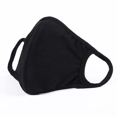 China Wholesale Pollution Prevention Layout Custom Design Reusable Anti Pollution Anti Water Fashion Cotton Black Face Maskes for sale