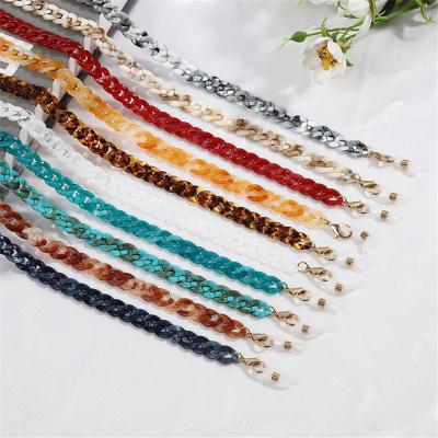 China Ship 5days FASHIONABLE acrylic masking strap chain retro pattern masking in stock for sale