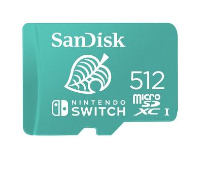 China 100% Original SanDisk SDSQXAO 512GB Plastic Memory Card For Nintendo Switch for sale