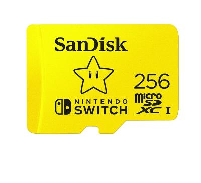 China 100% Original SanDisk SDSQXAO 256G Plastic Memory Card For Nintendo Switch for sale