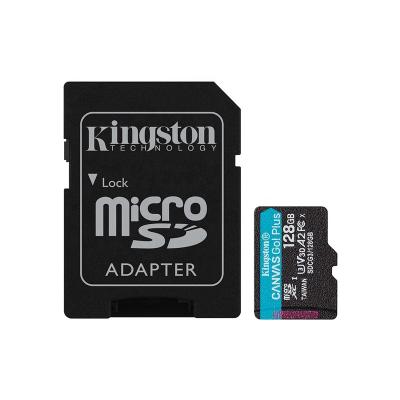 China 4K Video Production / Action Cameras / Drones / Android Devices 100% Original Kingston SDCG3/128GB Canvas Go! Micro SD card plus for sale