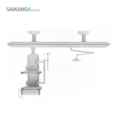 China Medical Metal Hospital Operation Romm Furniture Integration Gas ICU Bridge Dry Wet Dry Pendant SK-PQ002 SAIKANG for sale