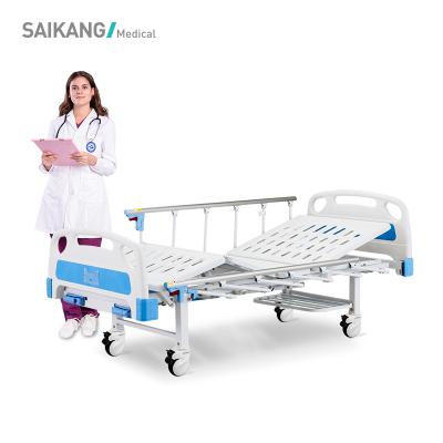 China Available A2w Available In 7 Days Two Crank 2 Function Manual Hospital Bed for sale