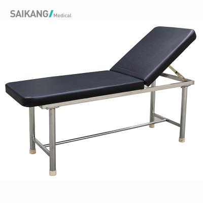 China X10-1 Team Durable Stainless Steel Hospital Hospital Bed Professional Single Examination Couch for sale