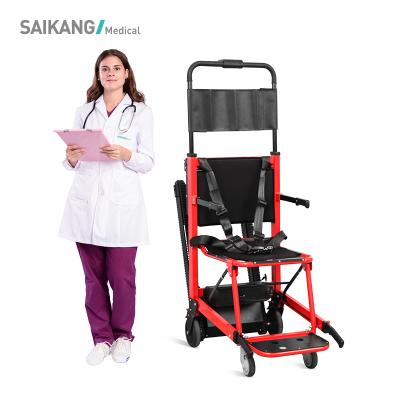 China Commercial Professional Aluminum Medical Furniture SKB3C03 Aluminum Medical Emergency Equipment Foldable Electric Climbing Wheelchair for sale