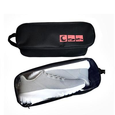 China Durable Cheap Waterproof Custom Size Black Dust Bag Oxford Travel Sneaker Storage Dance Shoe Bag for sale