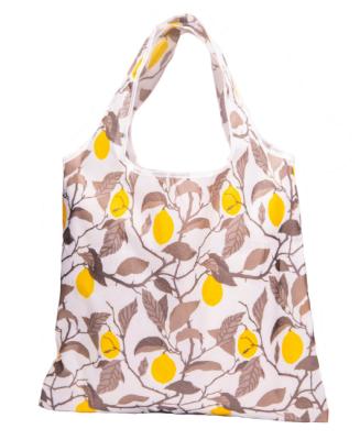 China High Quality Reusable Recycle Tote Eco Friendly Recycled Foldable Sublimation Polyester Nylon Shopping Bag for sale