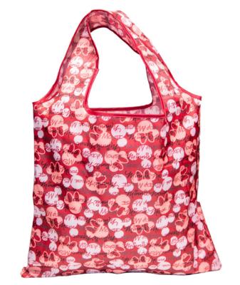 China Folding rpet packing polyester reusable eco-friendly hot sale reusable cheap portable bag foldable shopping bag for sale